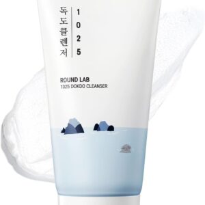 ROUND LAB 1025 Dokdo Cleanser, 5.07 Fl Oz | Low pH Facial Cleanser, For Sensitive Skin, Deep Sea Water, Hydrating Face Wash, Korean Skin Care
